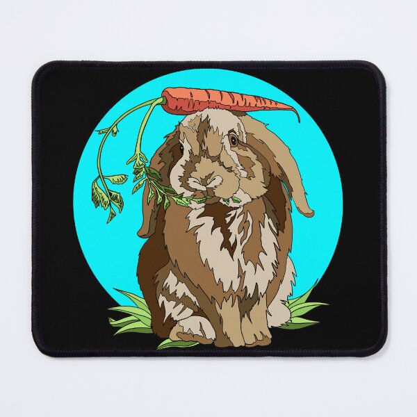 Item preview, Rabbit with Carrot | Gift for Bunny Lover designed and sold by Marian Murdoch.