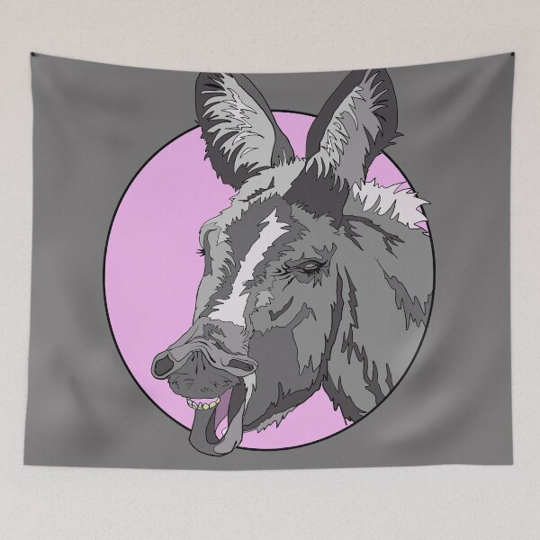 Item preview, Laughing Burro | Gift for Burro Lover designed and sold by Marian Murdoch.