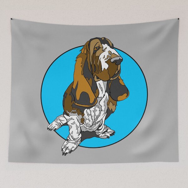 Item preview, Basset Hound | Gift for Basset Hound Lover designed and sold by Marian Murdoch.