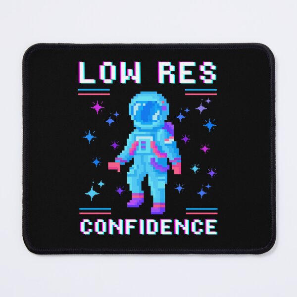 Item preview,  Low Res Confidence Pixel Art Retro Astronaut Gamer Aesthetic designed and sold by Serbin.