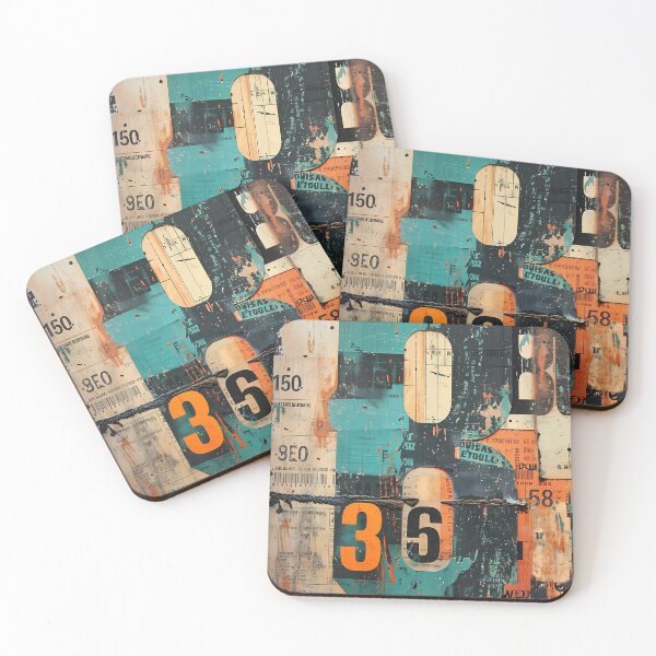 Item preview, Grunge Industrial Numbers, Ephemera, Scrapbook, Junk Journal Page, Steampunk mumbers, Vintage Prints, Collage Sheet designed and sold by ExploreElegance.