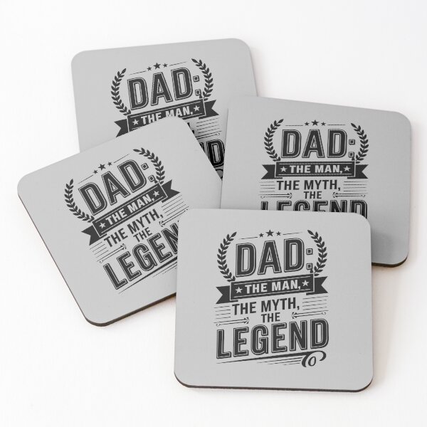 Item preview, Dad The Man The Myth The Legend Vintage designed and sold by TeeGrit.