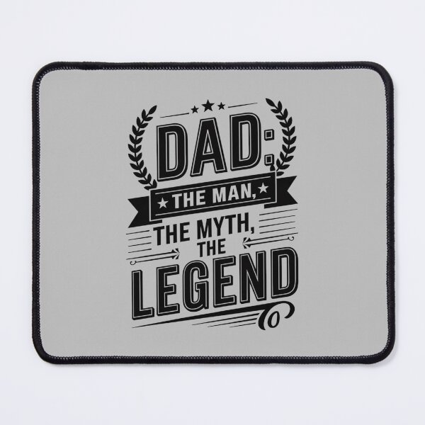 Item preview, Dad The Man The Myth The Legend Vintage designed and sold by TeeGrit.