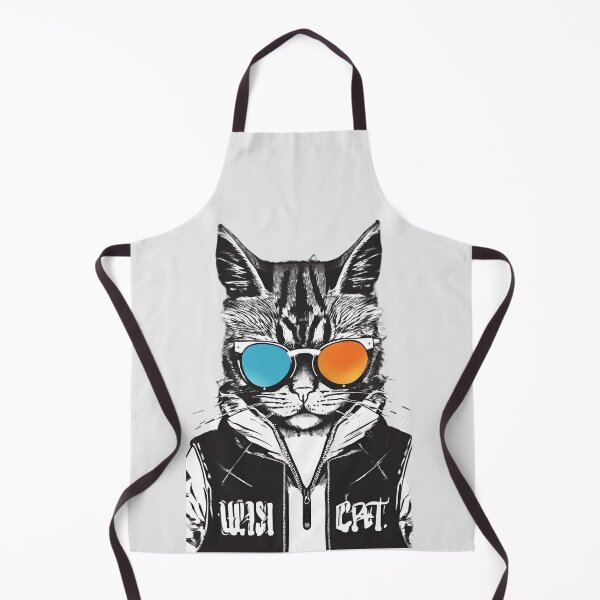 Item preview, Wisi Cat, Badass Cat, Cat, Badass, cats designed and sold by GOLDENGARDENART.