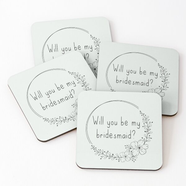 Item preview, Will you be my bridesmaid? | Marriage Wedding Bride designed and sold by JFFStore.
