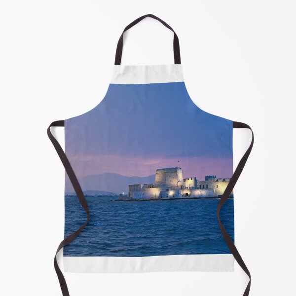 Item preview, Sunset over the castle Bourtzi in Nafplio, Greece,summertime designed and sold by goceris.