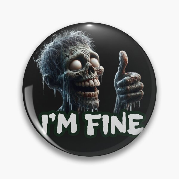 Item preview, I am fine Thumbs up designed and sold by zingbing.