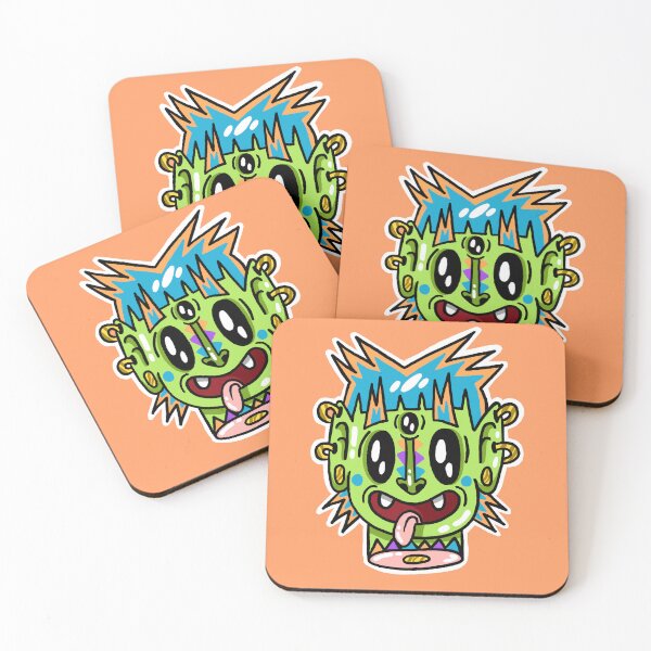Item preview, "Alien Head : Mr.Green Punk!" designed and sold by SDboYz.
