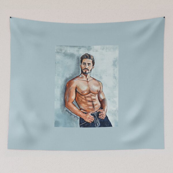 Item preview, Logan: Shirtless Male Portrait III designed and sold by Hunkyismything.