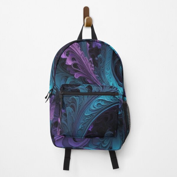 Item preview, Dreamy Blue and Purple Swirl Art designed and sold by Harmonic_Layers.