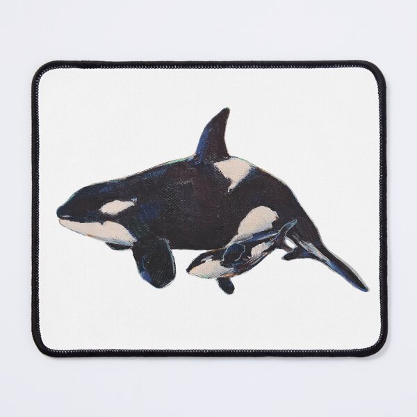 Item preview, Orca Momma and Baby designed and sold by SchleaStudios.