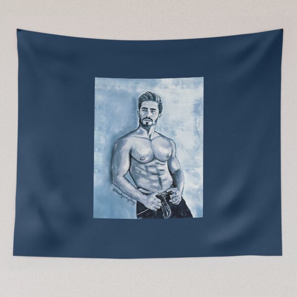 Item preview, Logan: Shirtless Male Portrait IV designed and sold by Hunkyismything.