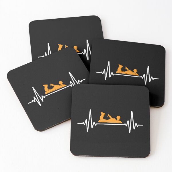 Item preview, Heartbeat Funny Carpenter | Woodworkers designed and sold by JFFStore.