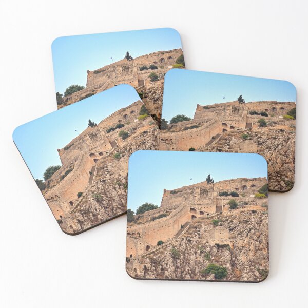 Item preview, Palamidi castle on the hill above Nafplio city in Greece,summertime designed and sold by goceris.