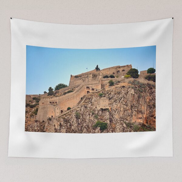 Item preview, Palamidi castle on the hill above Nafplio city in Greece,summertime designed and sold by goceris.