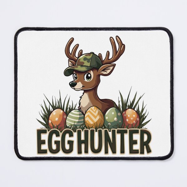 Item preview, Egg Hunter Deer Buck Hunting Easter designed and sold by ArtFromBeyond.