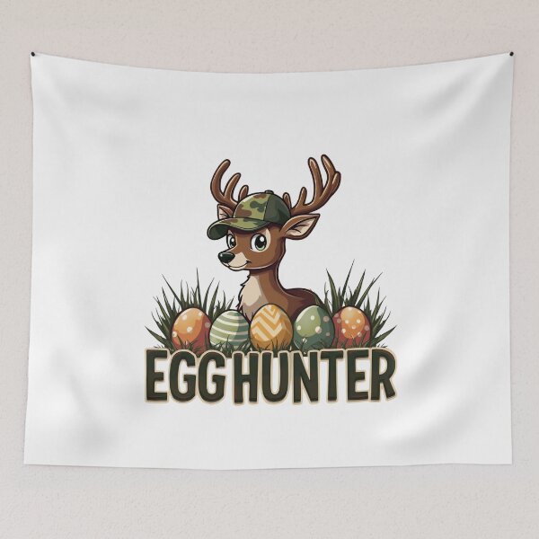 Item preview, Egg Hunter Deer Buck Hunting Easter designed and sold by ArtFromBeyond.