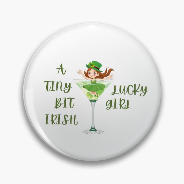 Item preview, A Tiny Bit Irish Lucky Girl designed and sold by SillyDarkShop.