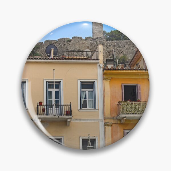 Item preview, Clock tower Acronafplia castle in Nafplio city, Greece designed and sold by goceris.