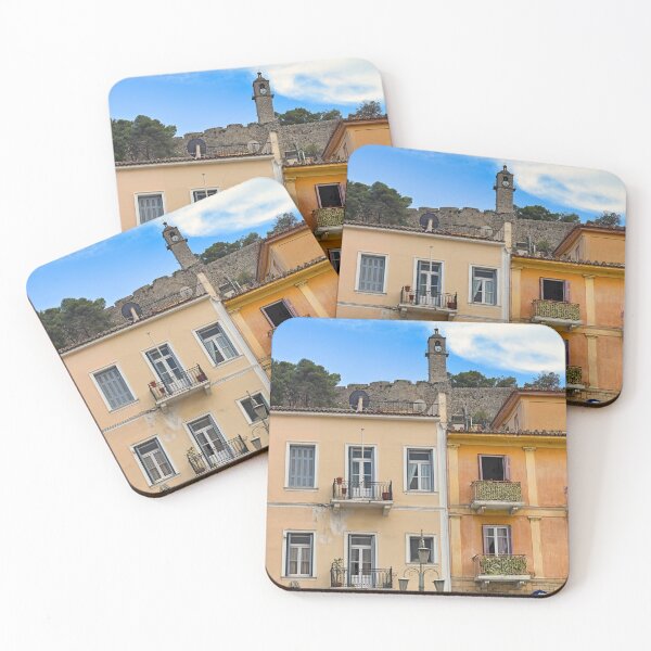 Item preview, Clock tower Acronafplia castle in Nafplio city, Greece designed and sold by goceris.