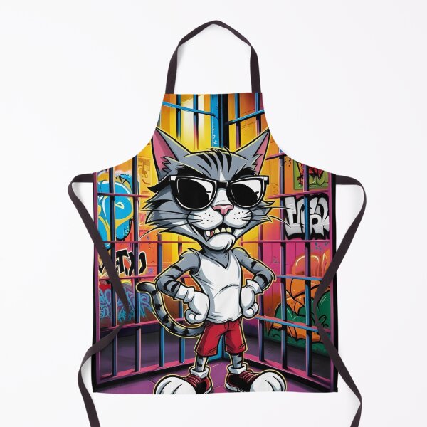 Item preview, Badass Cat, Cat, Badass, designed and sold by GOLDENGARDENART.