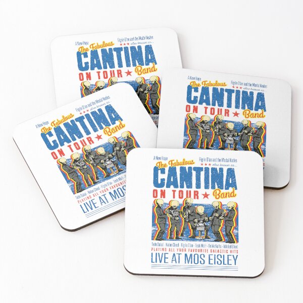 Item preview, Cantina Band Live At Mos Eisley designed and sold by Candywrap Studio.