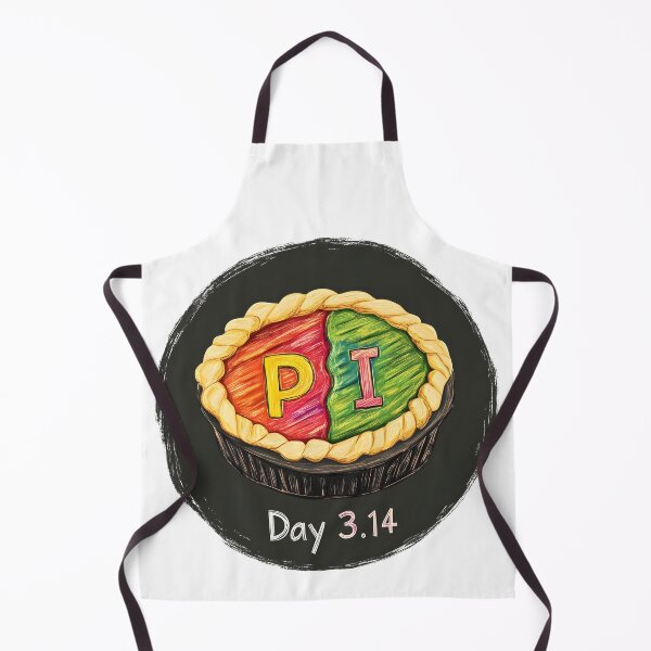 Item preview, Pi Day Delight – A Clever Nod to Math Geeks and Dessert Lovers with a Colorful Pie and 3.14 designed and sold by FUNqoosh.