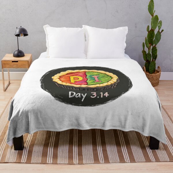 Item preview, Pi Day Delight – A Clever Nod to Math Geeks and Dessert Lovers with a Colorful Pie and 3.14 designed and sold by FUNqoosh.