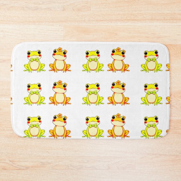Item preview, Mr. Frog and Ms. Frog Art - Sticker Set of Two designed and sold by Earth Nature Creations.