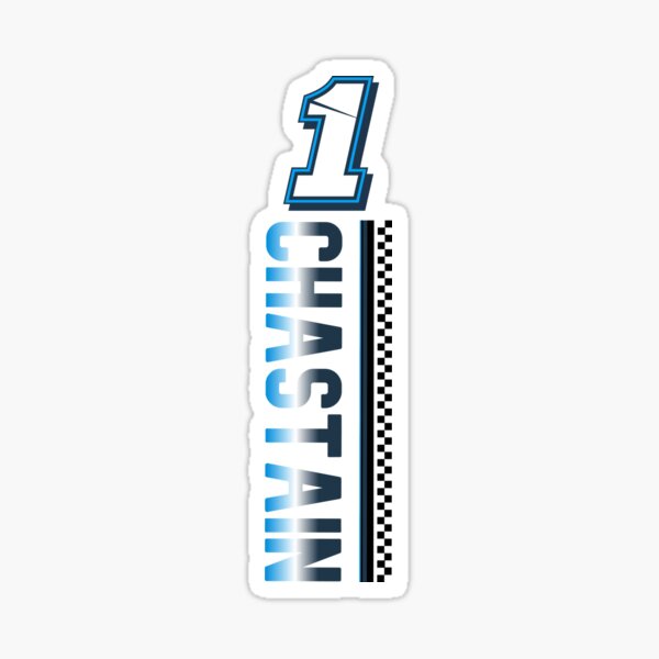 Item preview, Ross Chastain Name Stripe designed and sold by TracksideTeesShop.