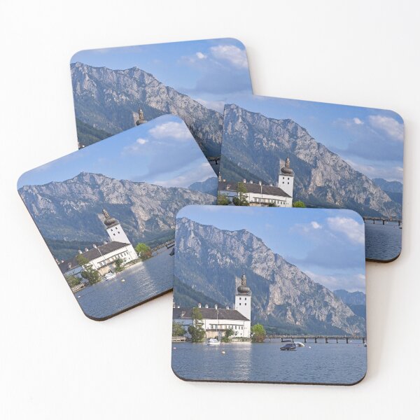 Item preview, Castle Schloss Ort Orth on lake Traunsee in Gmunden,landscape designed and sold by goceris.