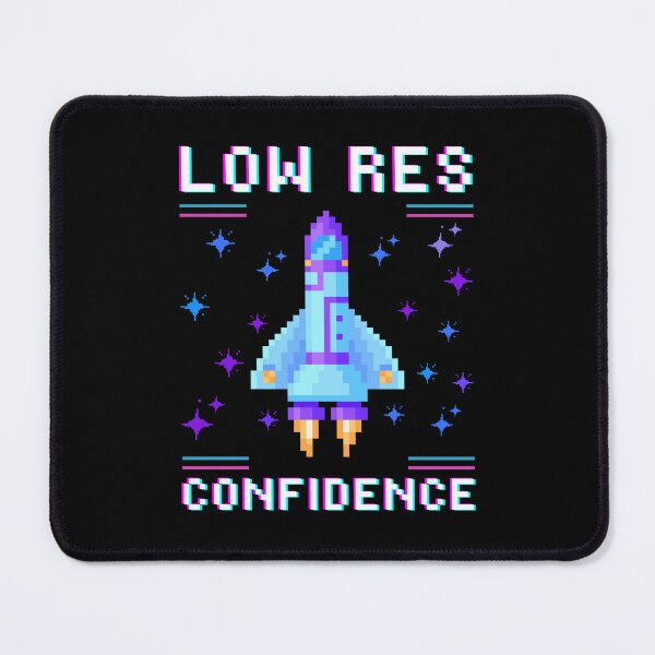 Item preview, Low Res Confidence Pixel Art Rocket Retro Gamer Aesthetic designed and sold by Serbin.