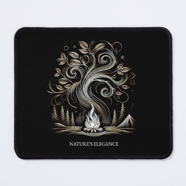 Item preview, Nature's Elegance – Scenic Camping Adventure Art designed and sold by OzzFrequency.