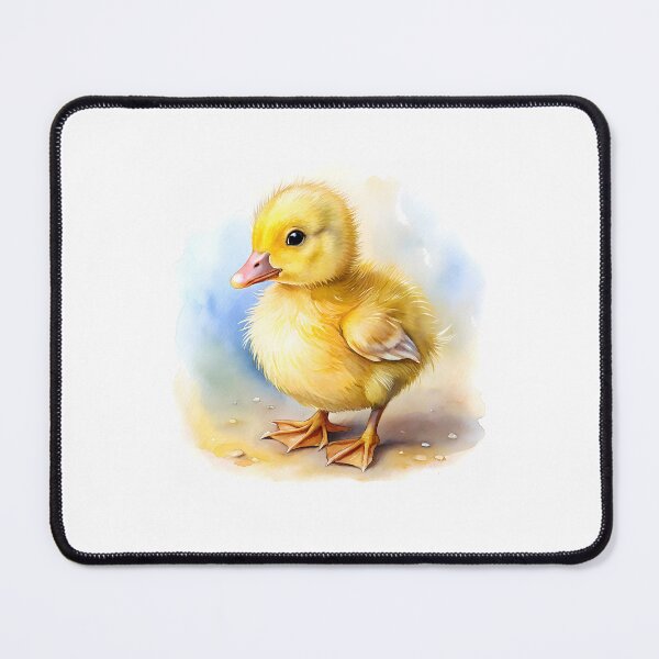 Item preview, Cute Duckling – Delightful Watercolor Animal Art designed and sold by Kids Art 4U.