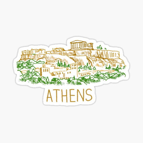 Item preview, Athens Greece Souvenir Gift for Tourists designed and sold by MichaeIRellov.