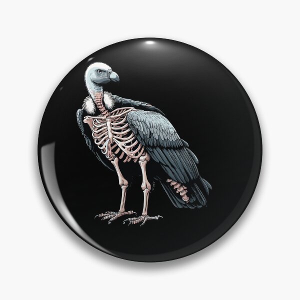 Artikelvorschau, Röntgenaufnahme des Körpers eines Geiers, Anatomie, Röntgenaufnahme des Skeletts entworfen und verkauft von Artistoos.