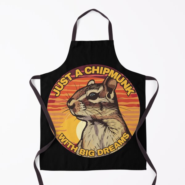 Item preview, Chipmunk with big dreams designed and sold by SidTastic .