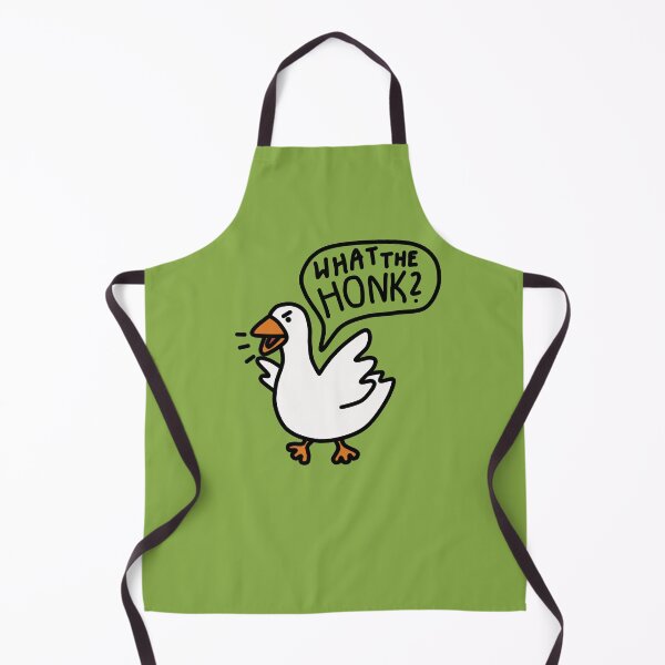 Item preview, Silly goose saying "What the honk?" designed and sold by simple-goose.