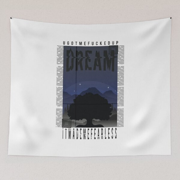 Item preview, Bold Dream: Nightscape with Tree Silhouette designed and sold by Polarisofficial.