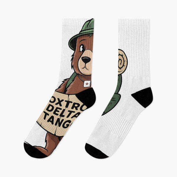 Item preview, Foxtrot Delta Tango Sticker | Funny Bear FDT Decal | Not My President Political Protest | Liberal Feminist Women's Rights designed and sold by LittleNhutton.