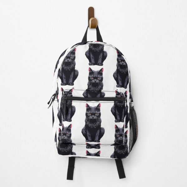 Item preview, Black Cat, Badass Cat, Cat, Badass, designed and sold by GOLDENGARDENART.