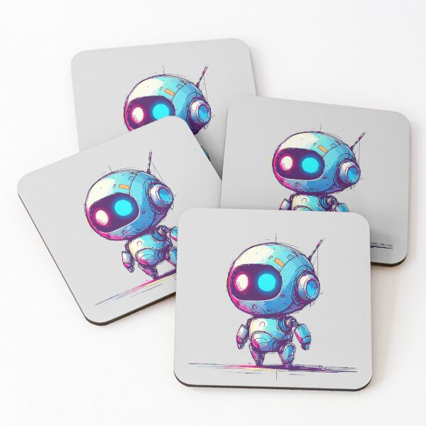 Item preview, Futuristic Robot – Cyberpunk Digital Art designed and sold by Dino-Lune.
