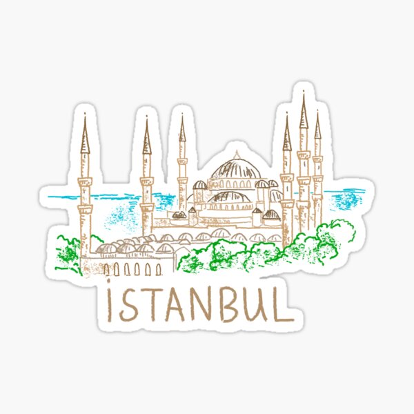 Vista previa del artículo con la obra «Recuerdo de Estambul, Turquía, para turistas», diseñado y vendido por MichaeIRellov.