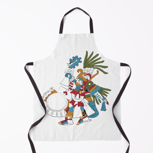 Item preview, Huitzilopochtli - Illustration of the Aztec God of the Sun and War designed and sold by escarabajdesign.
