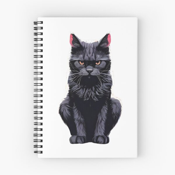Item preview, Black Cat, Badass Cat, Cat, Badass, designed and sold by GOLDENGARDENART.