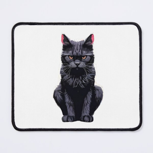 Item preview, Black Cat, Badass Cat, Cat, Badass, designed and sold by GOLDENGARDENART.