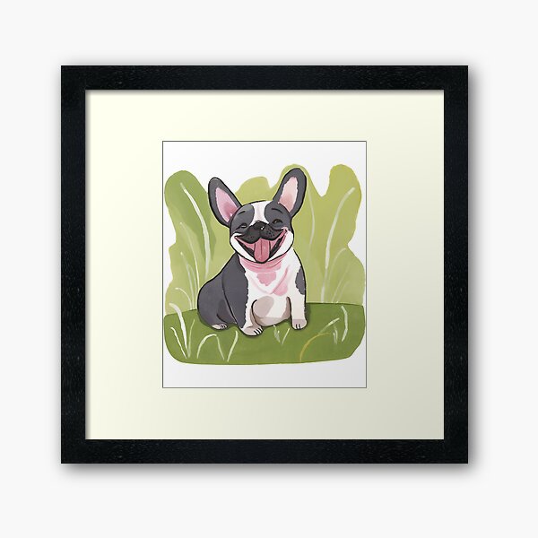 Artikel-Vorschau von Aquarell Französische Bulldogge, designt und verkauft von TheresaNicole.