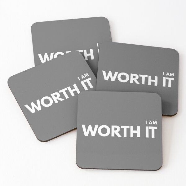 Item preview, I Am Worth It designed and sold by BloomOfDesign.
