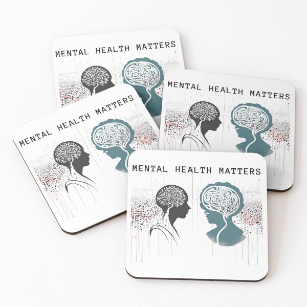 Item preview, Mental Health Matters_001 designed and sold by yzbn_king.