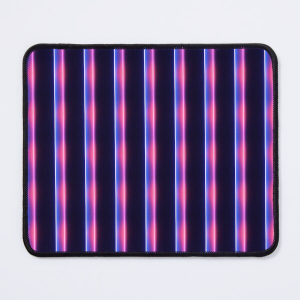 Item preview, Neon Geometric Shapes on Dark Background designed and sold by patternicco.